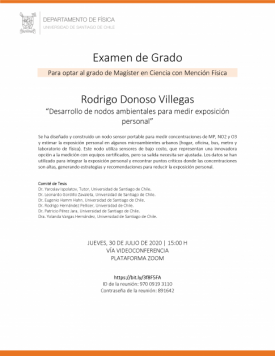 Examen de Grado Rodrigo Donoso